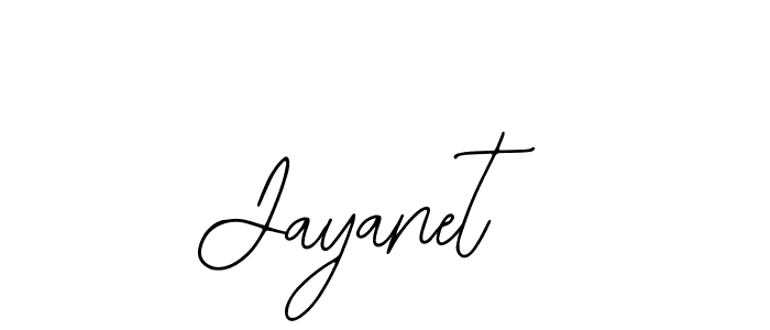 Bearetta-2O07w is a professional signature style that is perfect for those who want to add a touch of class to their signature. It is also a great choice for those who want to make their signature more unique. Get Jayanet name to fancy signature for free. Jayanet signature style 12 images and pictures png