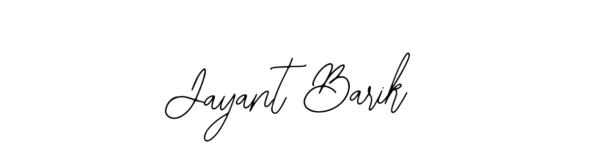 if you are searching for the best signature style for your name Jayant Barik. so please give up your signature search. here we have designed multiple signature styles  using Bearetta-2O07w. Jayant Barik signature style 12 images and pictures png