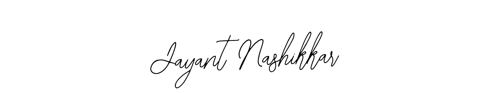 Also You can easily find your signature by using the search form. We will create Jayant Nashikkar name handwritten signature images for you free of cost using Bearetta-2O07w sign style. Jayant Nashikkar signature style 12 images and pictures png