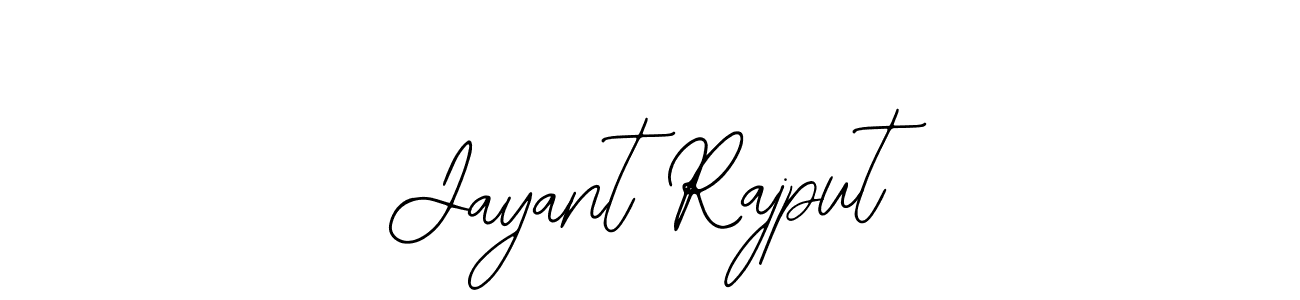 How to make Jayant Rajput name signature. Use Bearetta-2O07w style for creating short signs online. This is the latest handwritten sign. Jayant Rajput signature style 12 images and pictures png