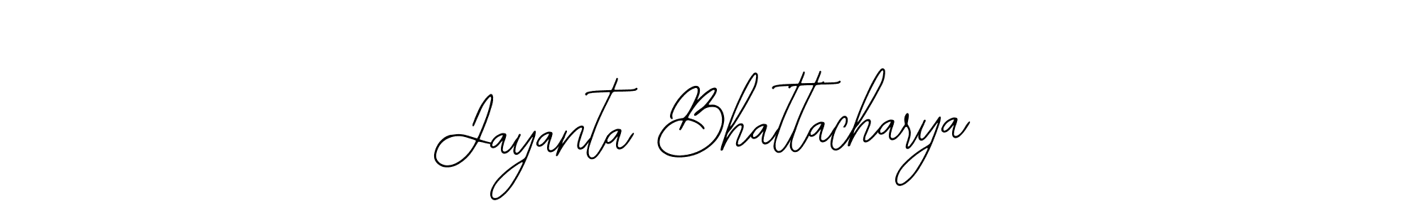 How to make Jayanta Bhattacharya name signature. Use Bearetta-2O07w style for creating short signs online. This is the latest handwritten sign. Jayanta Bhattacharya signature style 12 images and pictures png