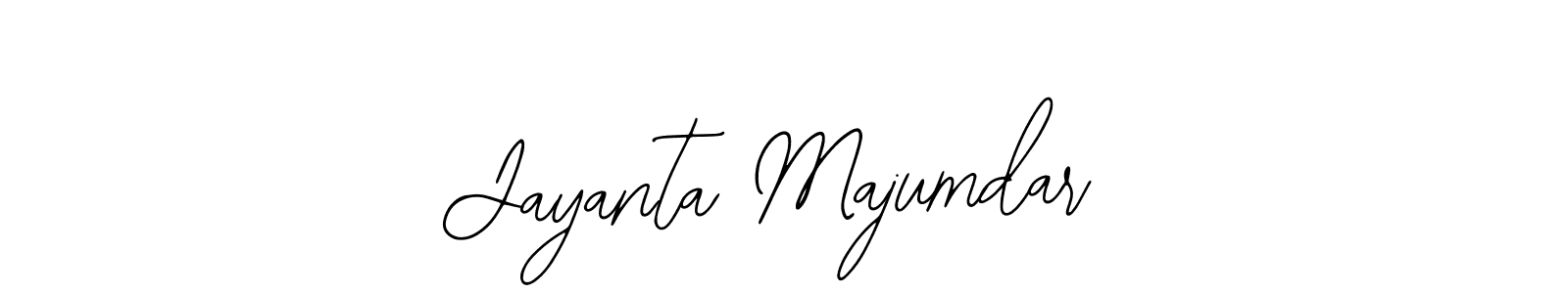 Bearetta-2O07w is a professional signature style that is perfect for those who want to add a touch of class to their signature. It is also a great choice for those who want to make their signature more unique. Get Jayanta Majumdar name to fancy signature for free. Jayanta Majumdar signature style 12 images and pictures png