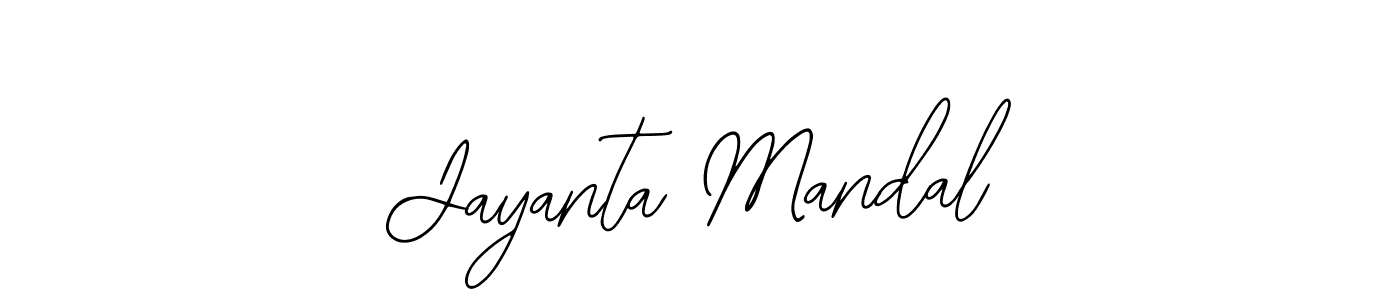 Use a signature maker to create a handwritten signature online. With this signature software, you can design (Bearetta-2O07w) your own signature for name Jayanta Mandal. Jayanta Mandal signature style 12 images and pictures png