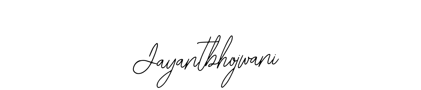 The best way (Bearetta-2O07w) to make a short signature is to pick only two or three words in your name. The name Jayantbhojwani include a total of six letters. For converting this name. Jayantbhojwani signature style 12 images and pictures png