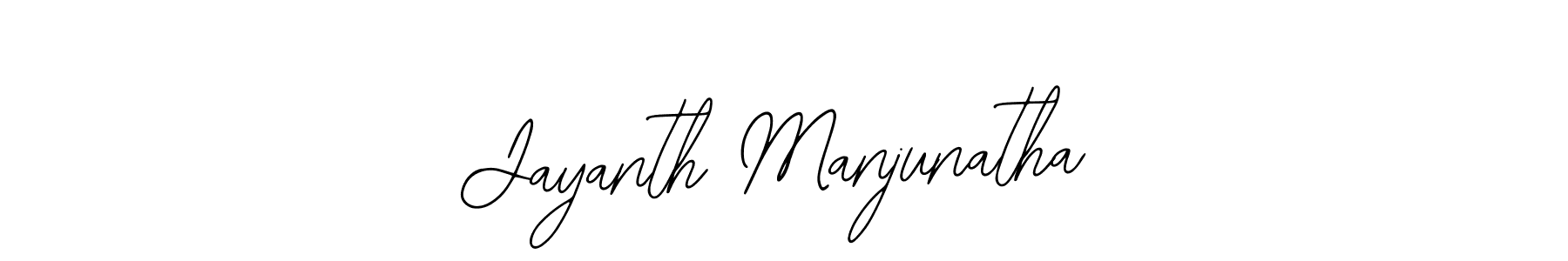 Bearetta-2O07w is a professional signature style that is perfect for those who want to add a touch of class to their signature. It is also a great choice for those who want to make their signature more unique. Get Jayanth Manjunatha name to fancy signature for free. Jayanth Manjunatha signature style 12 images and pictures png