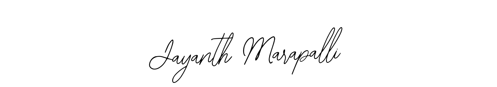 Bearetta-2O07w is a professional signature style that is perfect for those who want to add a touch of class to their signature. It is also a great choice for those who want to make their signature more unique. Get Jayanth Marapalli name to fancy signature for free. Jayanth Marapalli signature style 12 images and pictures png