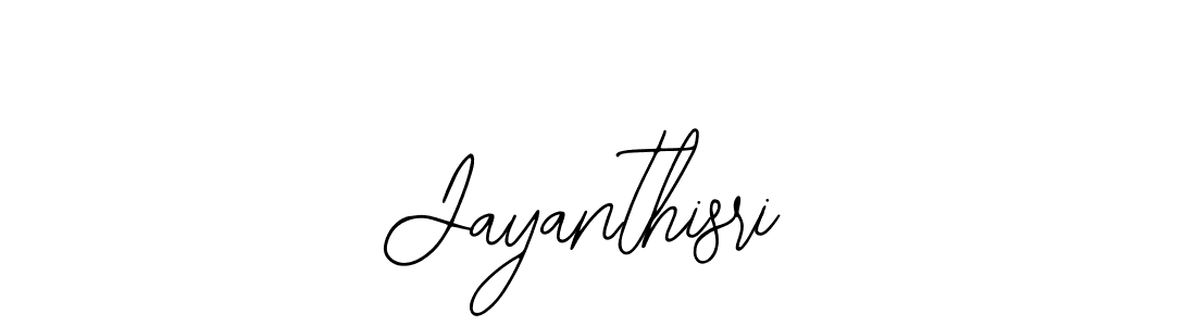 Use a signature maker to create a handwritten signature online. With this signature software, you can design (Bearetta-2O07w) your own signature for name Jayanthisri. Jayanthisri signature style 12 images and pictures png