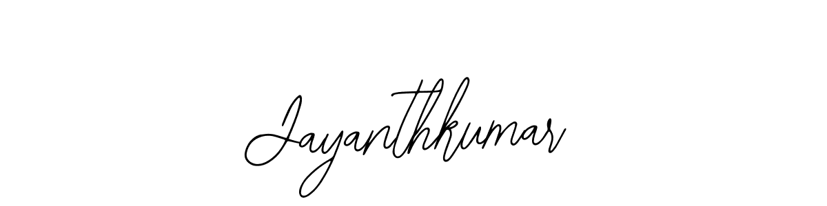 The best way (Bearetta-2O07w) to make a short signature is to pick only two or three words in your name. The name Jayanthkumar include a total of six letters. For converting this name. Jayanthkumar signature style 12 images and pictures png