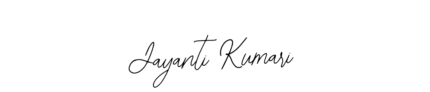 You should practise on your own different ways (Bearetta-2O07w) to write your name (Jayanti Kumari) in signature. don't let someone else do it for you. Jayanti Kumari signature style 12 images and pictures png