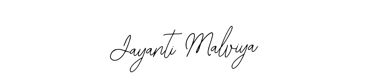 Create a beautiful signature design for name Jayanti Malviya. With this signature (Bearetta-2O07w) fonts, you can make a handwritten signature for free. Jayanti Malviya signature style 12 images and pictures png