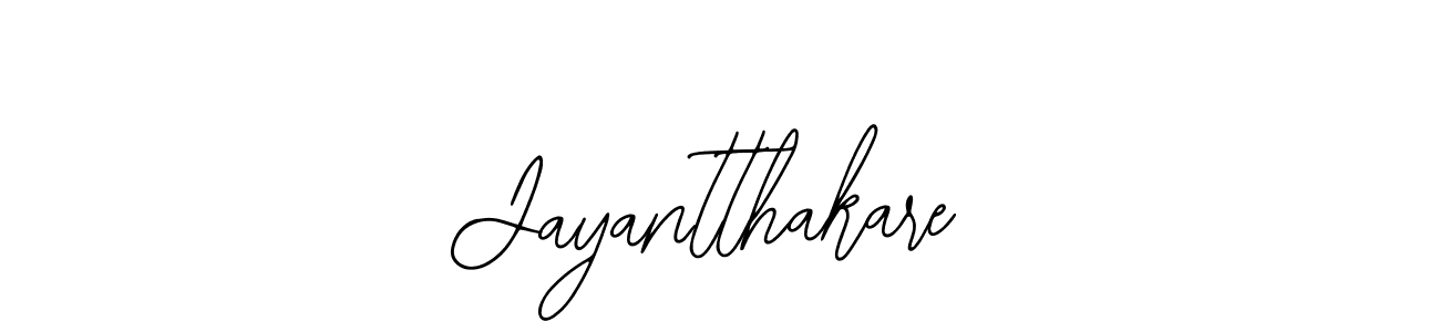 How to make Jayantthakare signature? Bearetta-2O07w is a professional autograph style. Create handwritten signature for Jayantthakare name. Jayantthakare signature style 12 images and pictures png