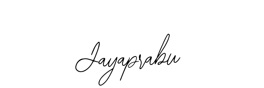 How to make Jayaprabu name signature. Use Bearetta-2O07w style for creating short signs online. This is the latest handwritten sign. Jayaprabu signature style 12 images and pictures png