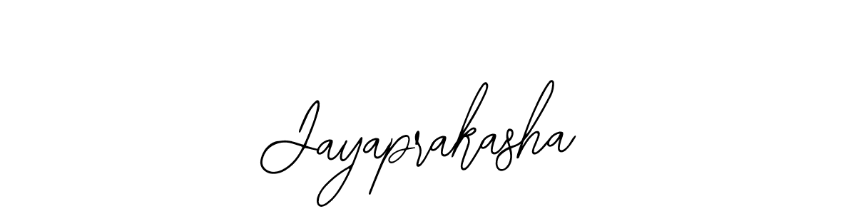 How to make Jayaprakasha name signature. Use Bearetta-2O07w style for creating short signs online. This is the latest handwritten sign. Jayaprakasha signature style 12 images and pictures png