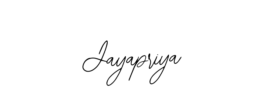 How to make Jayapriya signature? Bearetta-2O07w is a professional autograph style. Create handwritten signature for Jayapriya name. Jayapriya signature style 12 images and pictures png