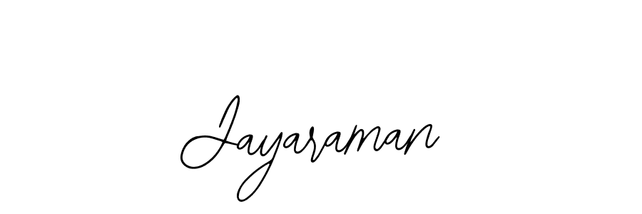 Design your own signature with our free online signature maker. With this signature software, you can create a handwritten (Bearetta-2O07w) signature for name Jayaraman. Jayaraman signature style 12 images and pictures png