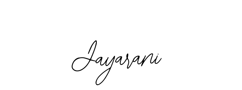 You should practise on your own different ways (Bearetta-2O07w) to write your name (Jayarani) in signature. don't let someone else do it for you. Jayarani signature style 12 images and pictures png