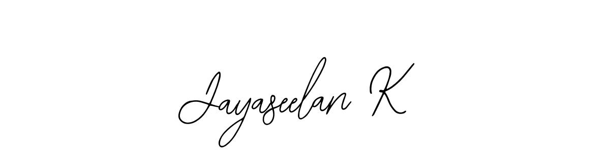 How to Draw Jayaseelan K signature style? Bearetta-2O07w is a latest design signature styles for name Jayaseelan K. Jayaseelan K signature style 12 images and pictures png