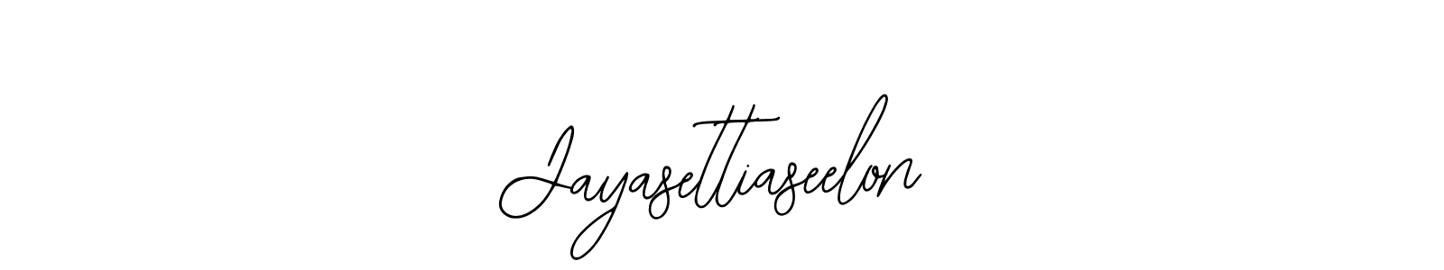 Create a beautiful signature design for name Jayasettiaseelon. With this signature (Bearetta-2O07w) fonts, you can make a handwritten signature for free. Jayasettiaseelon signature style 12 images and pictures png