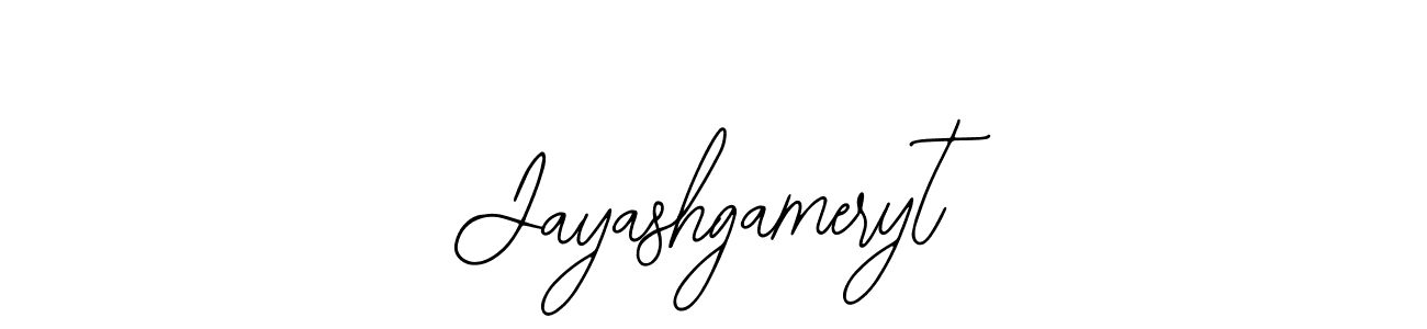 How to make Jayashgameryt name signature. Use Bearetta-2O07w style for creating short signs online. This is the latest handwritten sign. Jayashgameryt signature style 12 images and pictures png