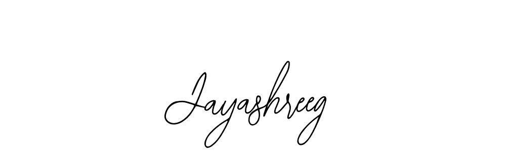 Design your own signature with our free online signature maker. With this signature software, you can create a handwritten (Bearetta-2O07w) signature for name Jayashreeg. Jayashreeg signature style 12 images and pictures png