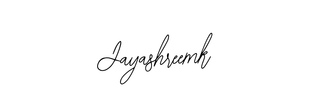 You should practise on your own different ways (Bearetta-2O07w) to write your name (Jayashreemk) in signature. don't let someone else do it for you. Jayashreemk signature style 12 images and pictures png