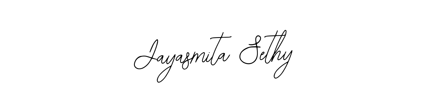You should practise on your own different ways (Bearetta-2O07w) to write your name (Jayasmita Sethy) in signature. don't let someone else do it for you. Jayasmita Sethy signature style 12 images and pictures png