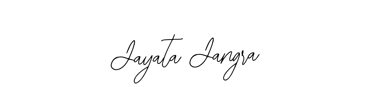 Make a beautiful signature design for name Jayata Jangra. Use this online signature maker to create a handwritten signature for free. Jayata Jangra signature style 12 images and pictures png