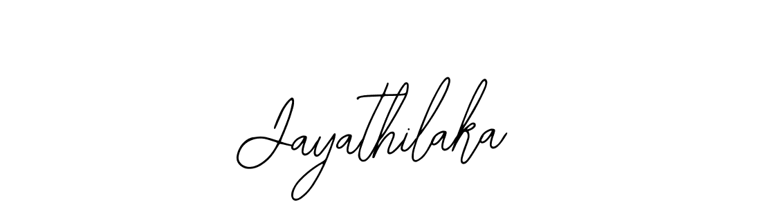 How to make Jayathilaka name signature. Use Bearetta-2O07w style for creating short signs online. This is the latest handwritten sign. Jayathilaka signature style 12 images and pictures png