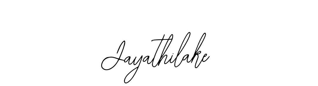 Jayathilake stylish signature style. Best Handwritten Sign (Bearetta-2O07w) for my name. Handwritten Signature Collection Ideas for my name Jayathilake. Jayathilake signature style 12 images and pictures png