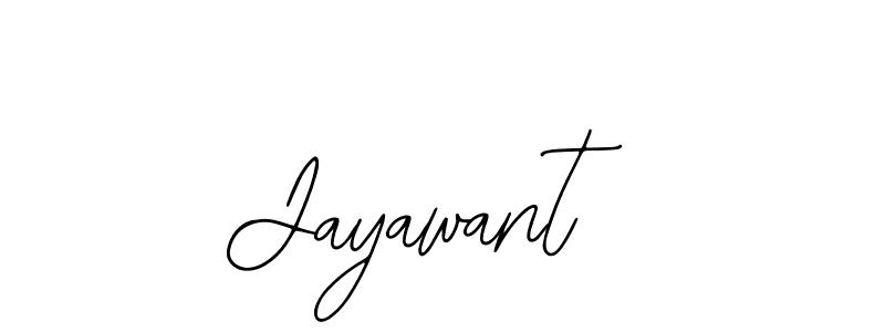 Design your own signature with our free online signature maker. With this signature software, you can create a handwritten (Bearetta-2O07w) signature for name Jayawant. Jayawant signature style 12 images and pictures png