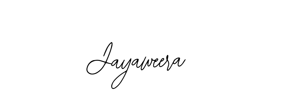 Design your own signature with our free online signature maker. With this signature software, you can create a handwritten (Bearetta-2O07w) signature for name Jayaweera. Jayaweera signature style 12 images and pictures png