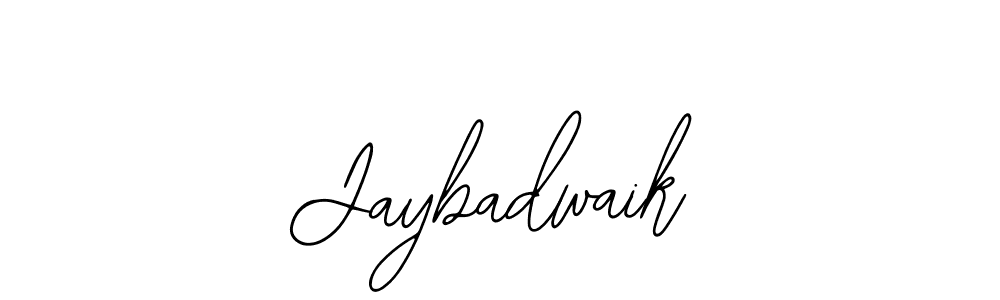 Make a beautiful signature design for name Jaybadwaik. With this signature (Bearetta-2O07w) style, you can create a handwritten signature for free. Jaybadwaik signature style 12 images and pictures png