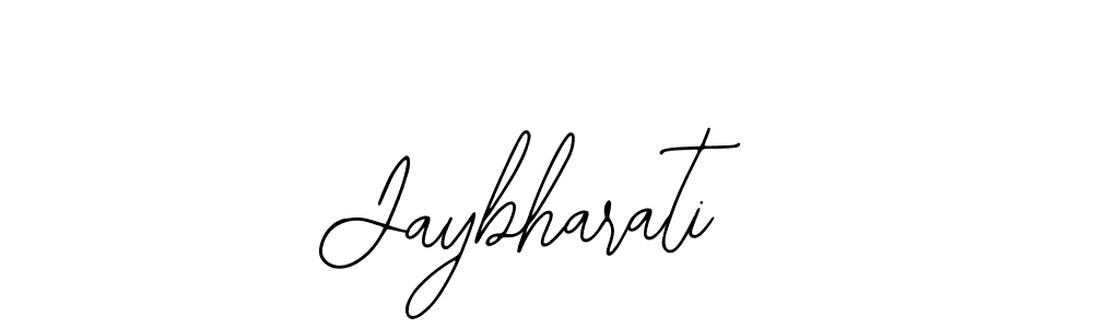 Also we have Jaybharati name is the best signature style. Create professional handwritten signature collection using Bearetta-2O07w autograph style. Jaybharati signature style 12 images and pictures png