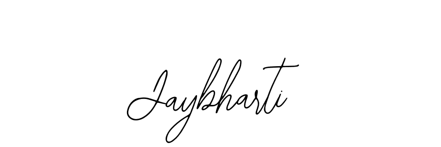 You should practise on your own different ways (Bearetta-2O07w) to write your name (Jaybharti) in signature. don't let someone else do it for you. Jaybharti signature style 12 images and pictures png