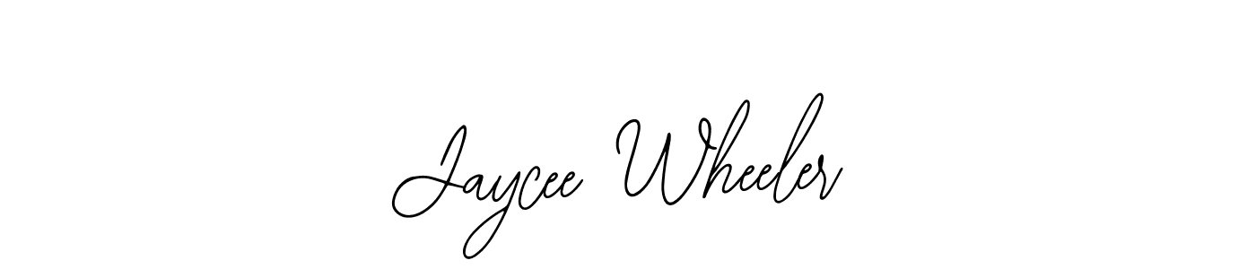 Create a beautiful signature design for name Jaycee Wheeler. With this signature (Bearetta-2O07w) fonts, you can make a handwritten signature for free. Jaycee Wheeler signature style 12 images and pictures png