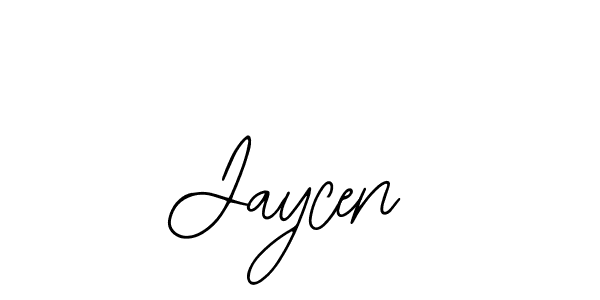 How to make Jaycen signature? Bearetta-2O07w is a professional autograph style. Create handwritten signature for Jaycen name. Jaycen signature style 12 images and pictures png