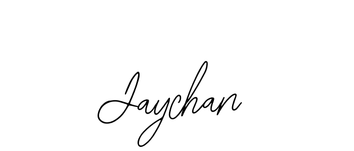 Design your own signature with our free online signature maker. With this signature software, you can create a handwritten (Bearetta-2O07w) signature for name Jaychan. Jaychan signature style 12 images and pictures png