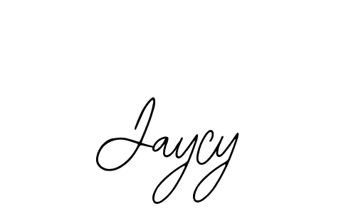 Jaycy stylish signature style. Best Handwritten Sign (Bearetta-2O07w) for my name. Handwritten Signature Collection Ideas for my name Jaycy. Jaycy signature style 12 images and pictures png