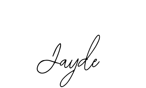 You can use this online signature creator to create a handwritten signature for the name Jayde. This is the best online autograph maker. Jayde signature style 12 images and pictures png