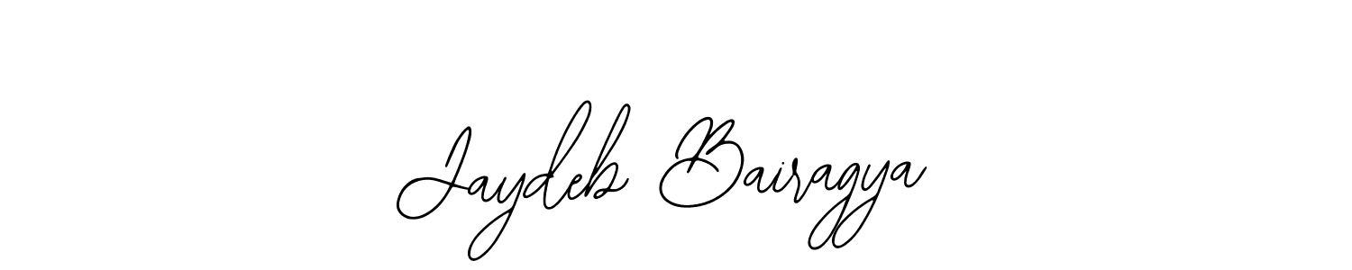 How to make Jaydeb Bairagya name signature. Use Bearetta-2O07w style for creating short signs online. This is the latest handwritten sign. Jaydeb Bairagya signature style 12 images and pictures png