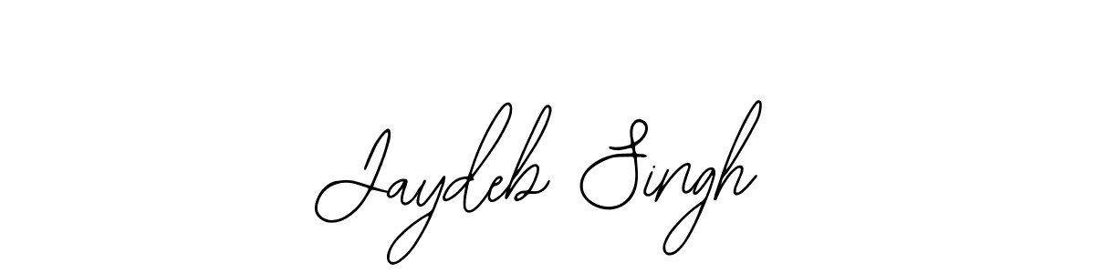 The best way (Bearetta-2O07w) to make a short signature is to pick only two or three words in your name. The name Jaydeb Singh include a total of six letters. For converting this name. Jaydeb Singh signature style 12 images and pictures png