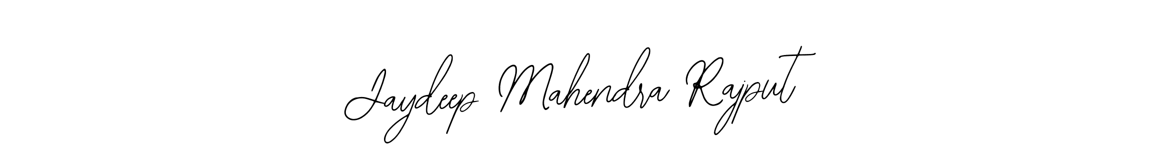 How to make Jaydeep Mahendra Rajput name signature. Use Bearetta-2O07w style for creating short signs online. This is the latest handwritten sign. Jaydeep Mahendra Rajput signature style 12 images and pictures png