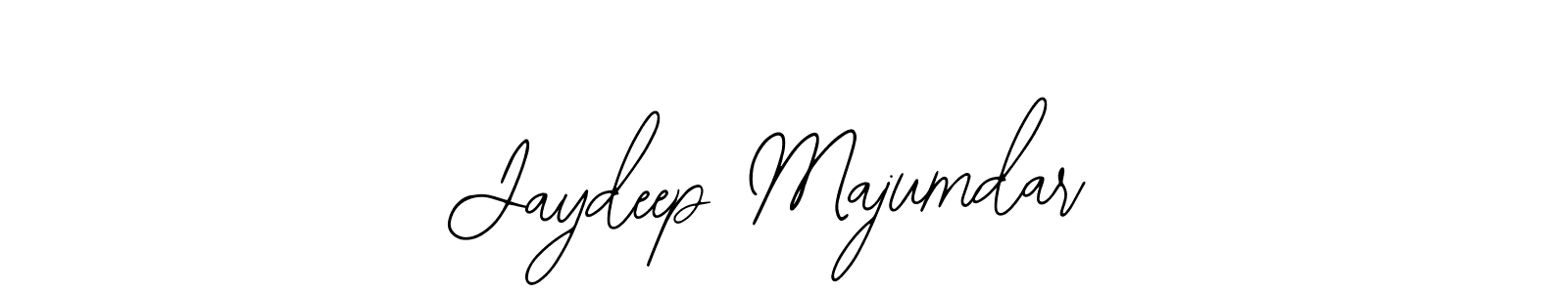 How to make Jaydeep Majumdar name signature. Use Bearetta-2O07w style for creating short signs online. This is the latest handwritten sign. Jaydeep Majumdar signature style 12 images and pictures png