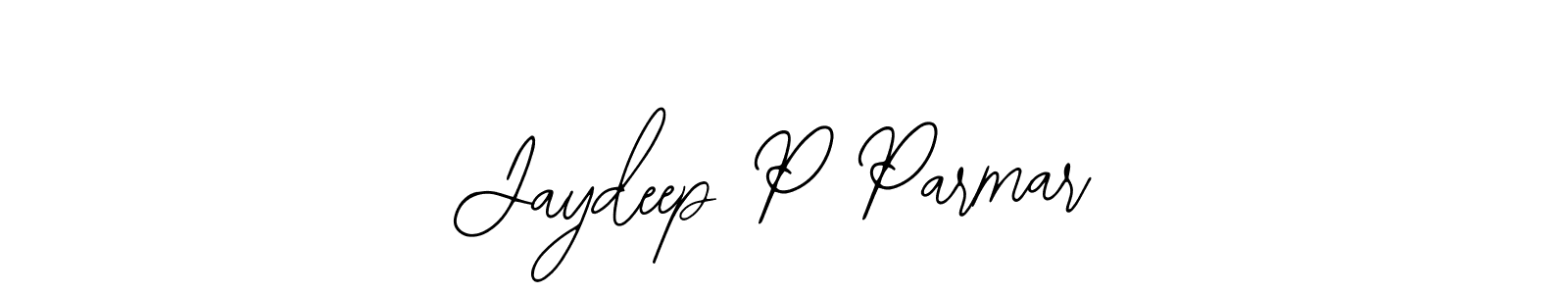 Create a beautiful signature design for name Jaydeep P Parmar. With this signature (Bearetta-2O07w) fonts, you can make a handwritten signature for free. Jaydeep P Parmar signature style 12 images and pictures png