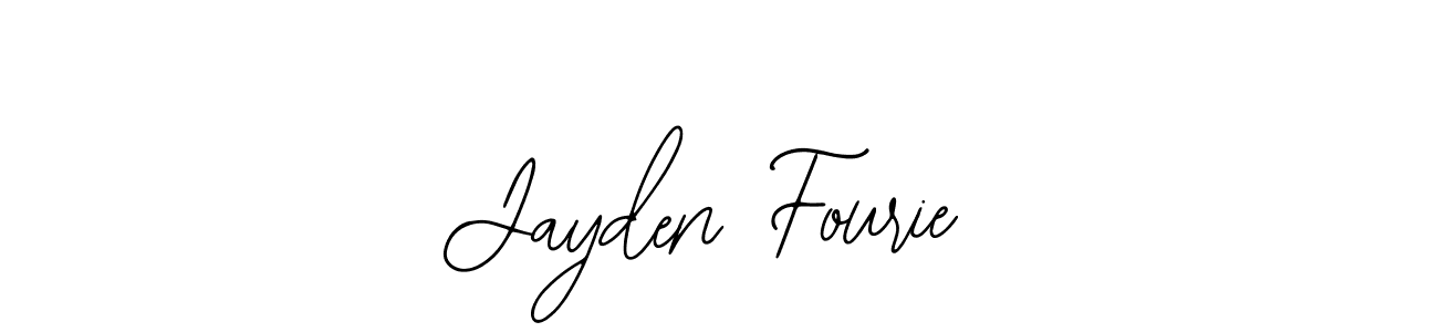 You should practise on your own different ways (Bearetta-2O07w) to write your name (Jayden Fourie) in signature. don't let someone else do it for you. Jayden Fourie signature style 12 images and pictures png