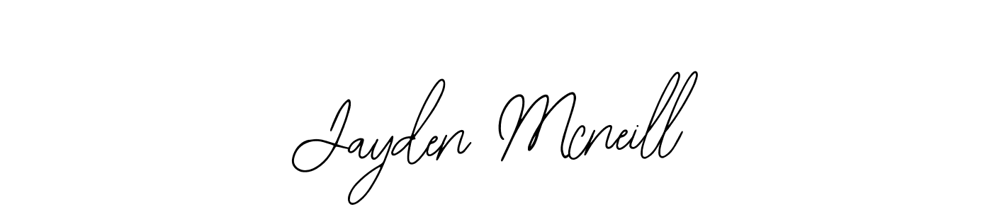 How to make Jayden Mcneill signature? Bearetta-2O07w is a professional autograph style. Create handwritten signature for Jayden Mcneill name. Jayden Mcneill signature style 12 images and pictures png