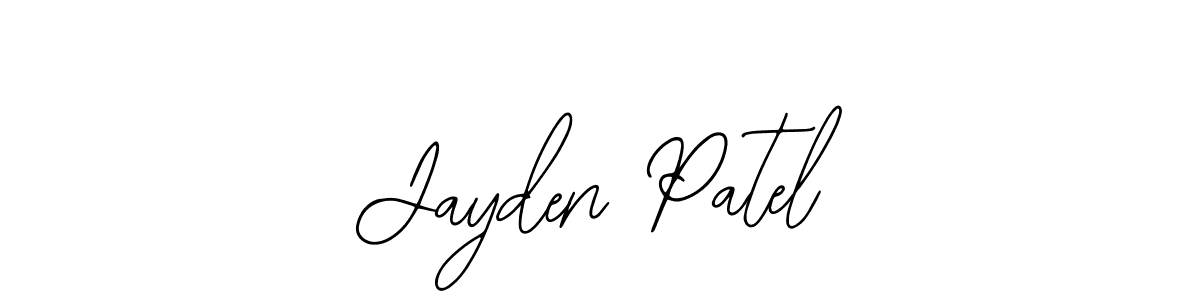 You should practise on your own different ways (Bearetta-2O07w) to write your name (Jayden Patel) in signature. don't let someone else do it for you. Jayden Patel signature style 12 images and pictures png