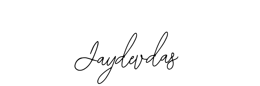 Also we have Jaydevdas name is the best signature style. Create professional handwritten signature collection using Bearetta-2O07w autograph style. Jaydevdas signature style 12 images and pictures png