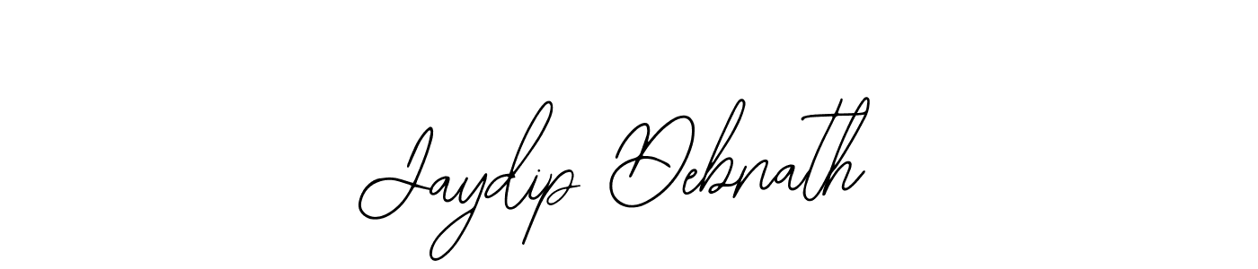 You should practise on your own different ways (Bearetta-2O07w) to write your name (Jaydip Debnath) in signature. don't let someone else do it for you. Jaydip Debnath signature style 12 images and pictures png