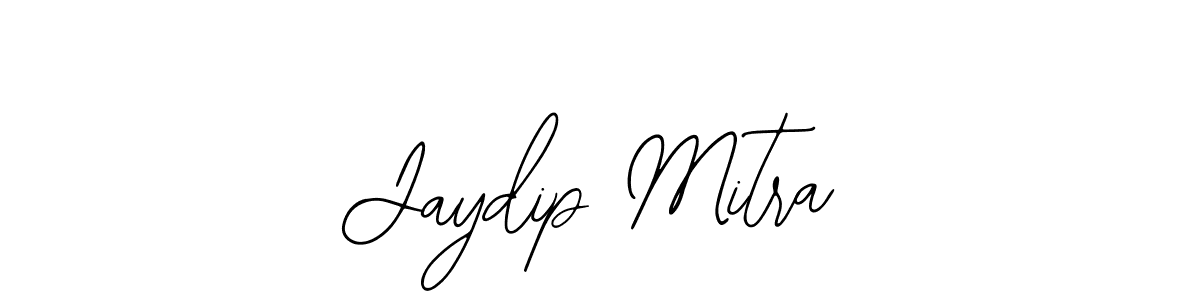 How to make Jaydip Mitra name signature. Use Bearetta-2O07w style for creating short signs online. This is the latest handwritten sign. Jaydip Mitra signature style 12 images and pictures png